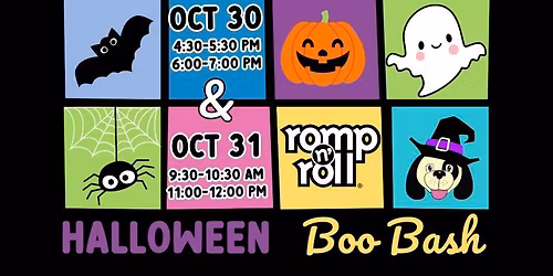 Halloween - Babies & Toddlers BOO BASH