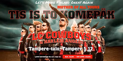 LC Cowboys & Harlem Angels paluukiertue - Tampere