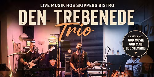 \ud83c\udfb6 LIVE MUSIK MED DEN TREBENEDE TRIO \ud83c\udfb6 