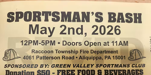 Annual Sportsman\u2019s Bash