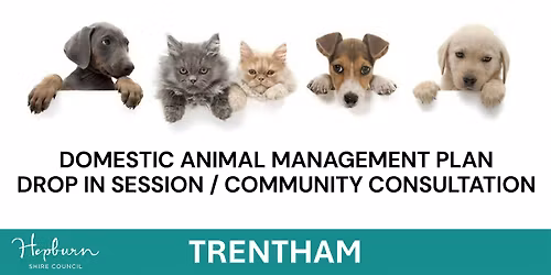 Draft Domestic Animal Management Plan Drop-In (Trentham)