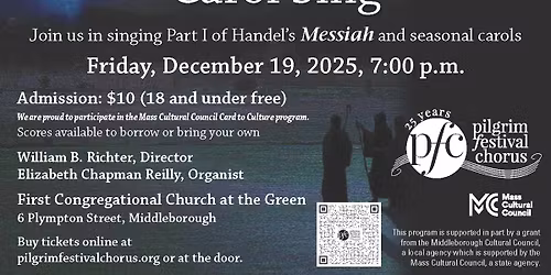 Celebrate! Messiah and Carol Sing