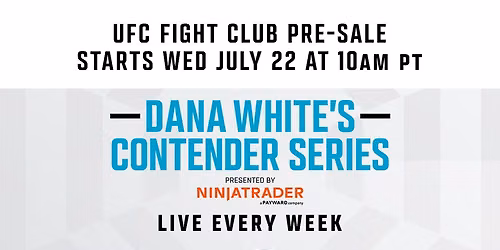 UFC Dana White's Contender Series at Meta Apex