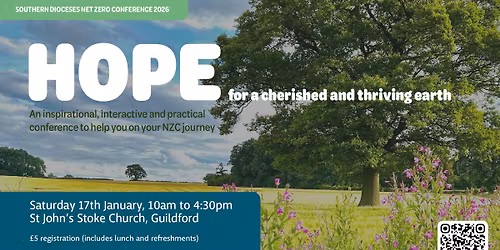 Hope for a cherished and thriving earth \u2013 NZC26 Conference