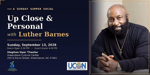 Sunday Supper Social: Up Close and Personal with Luther Barnes