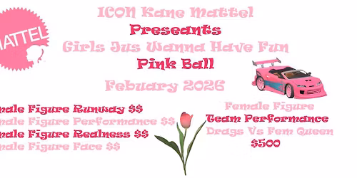 Icon Kane Mattel "Girls Jus Wanna Have Fun" Pink KiKi Ball