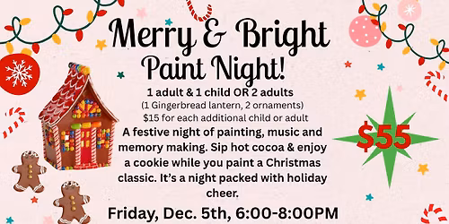 Merry & Bright Paint Night
