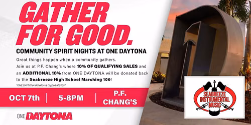 Gather for Good: Seabreeze High School Marching 100