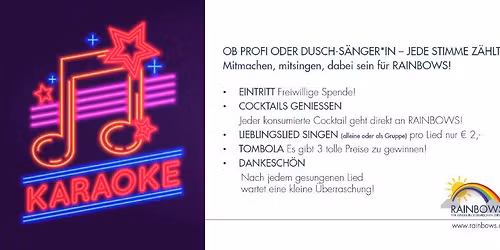 JEDER SONG Z\u00c4HLT \ud83c\udf1f BENEFIZ-KARAOKE F\u00dcR RAINBOWS