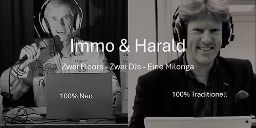 Zwei Floors \u2013 Zwei DJs \u2013 Eine Milonga