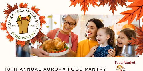 18th Annual Aurora Food Pantry Holiday Food Drive