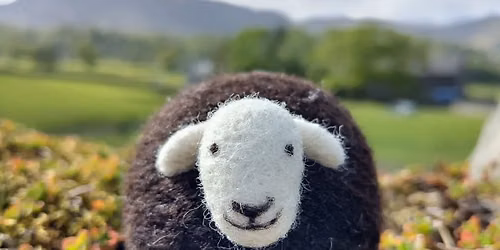 Needle Felted Sheep 