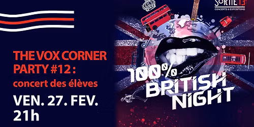 The Vox Corner Party #12 : British Night