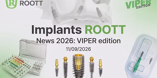 Implants ROOTT. News 2026: VIPER edition