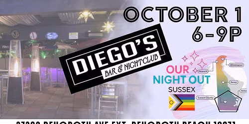 ONO Sussex: October @ Diego\u2019s 
