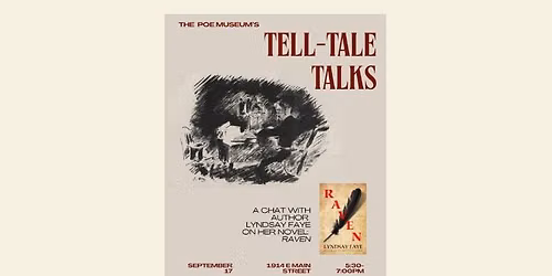 Tell-Tale Talks Featuring: Lyndsay Faye
