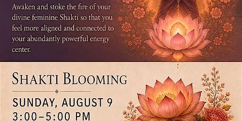 Shakti Blooming Yoga Event: Gentle Yoga & Herbal Tea Circle