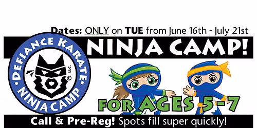NINJA CAMP - A 5-7 # 1 2026