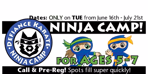 NINJA CAMP - A 5-7 # 1 2026