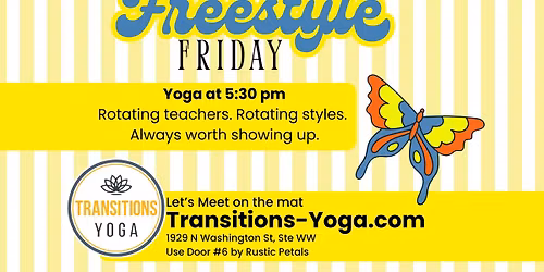Freestyle Friday Yoga - Check My Vinyasa