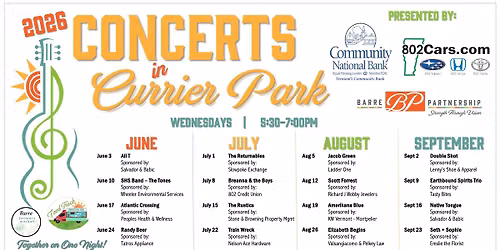 2026 Concerts in Currier Park Series