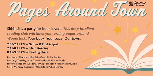 Pages Around Town - Silent Book Club