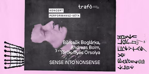 B\u00f6rcs\u00f6k Bogl\u00e1rka - Andreas Bolm - T\u00f6r\u00f6k-Illy\u00e9s Orsolya: SENSE INTO NONSENSE
