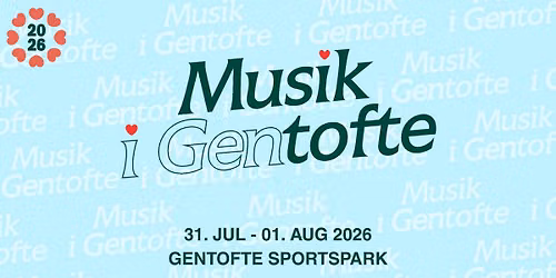 Musik i Gentofte 2026 - L\u00d8RDAG - 1. AUGUST