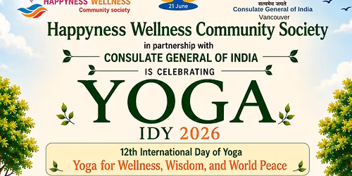 IDY 2026 -by happyness wellness society