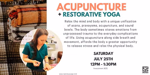 Acupuncture + Restorative 