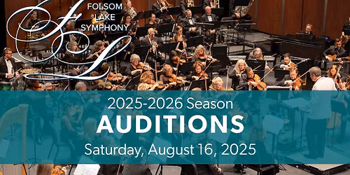 Folsom Lake Symphony at Harris Center - Stage One