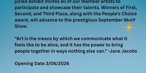 Mark Your Calendar: March 6, 2026 Art Event