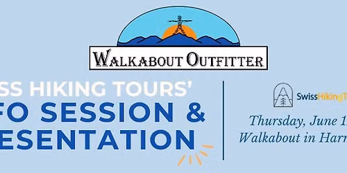 Swiss Hiking Tours Info Session: Harrisonburg