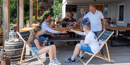 Edelbrandstand beim Rindfleischfest in Fischbach