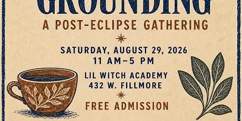 \ud83c\udf19 WANING & GROUNDING: A POST-ECLIPSE GATHERING \ud83c\udf3f
