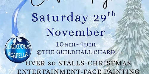 Blackdown Christmas Craft Fayre 
