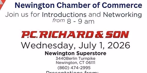 Monthly Networking at PC Richard & Son