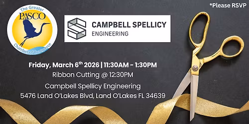 Ribbon Cutting: Campbell & Spellicy Engineering