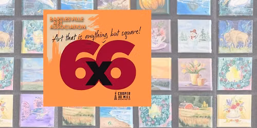 6x6 Fundraiser SAVE THE DATE