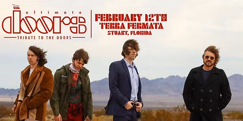 THE ULTIMATE DOORS - TRIBUTE TO THE DOORS - STUART