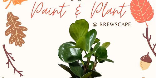 Paint, sip & PLANT night