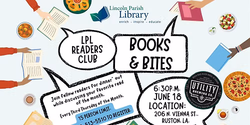 LPL Books & Bites: Utility Brewing