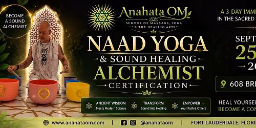 Naad Yoga & Sound Healing Alchemist Certification