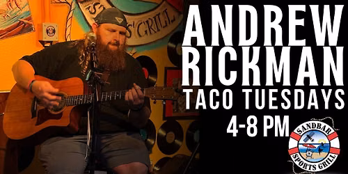 Andrew Rickman Taco Tuesdays Sandbar Satellite Beach