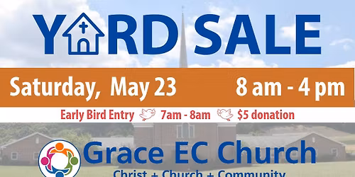 Grace EC Church Yard Sale
