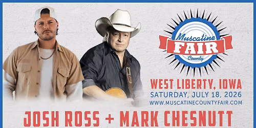 Josh Ross + Mark Chesnutt | West Liberty, Iowa