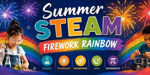 Summer STEAM: Firework Rainbow - STARTS ON EACH HOUR