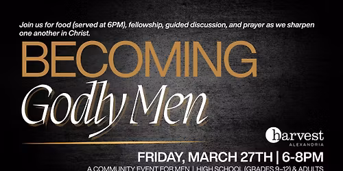 Becoming Godly Men