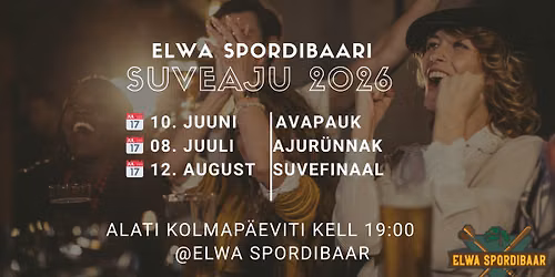 Elwa Suveaju 2026 | Tasuta m\u00e4lum\u00e4ngusari suvel