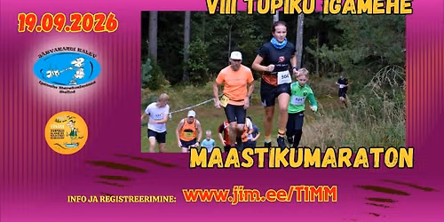 VIII Tupiku Igamehe MaastikuMaraton (TIMM) 2026